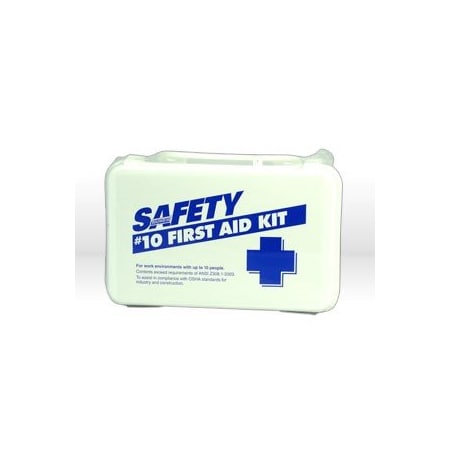 Erb First Aid Kits, 10 Person Plastic 10EP, Bulk 4.5 x 7.5 x 2.75 17130